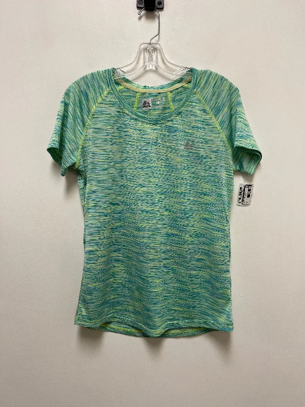 Dessert Matching Athletic Top Short Sleeve By Rbx In Green, Size: L