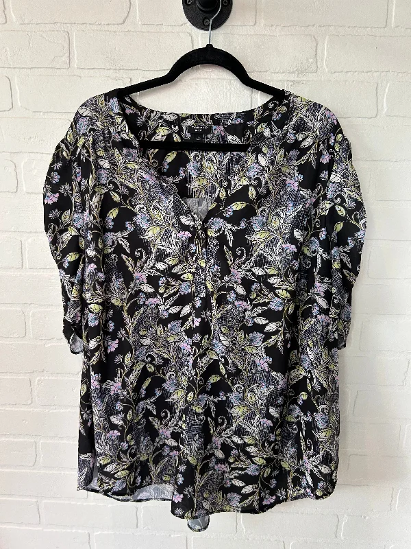 Cozy Dress Black Top Short Sleeve Torrid, Size 3x