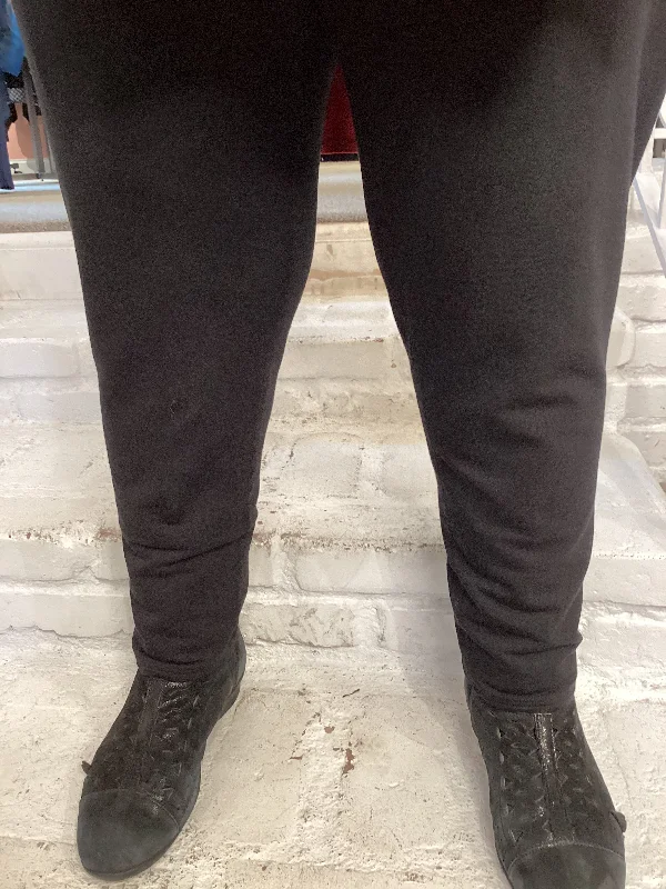 Relaxed Looks BOBBI FLEECE LEGGING - BLACK