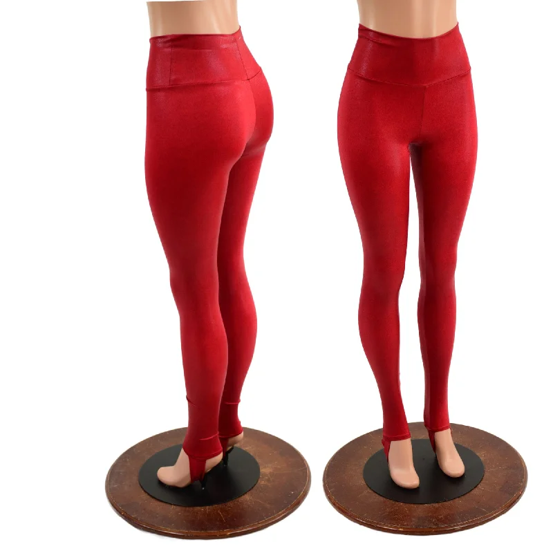 Personalized Clothing Build Your Own High Waist Leggings with Stirrups