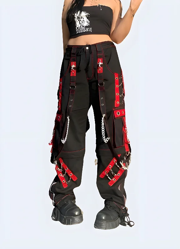 Breathable Comfort Cyberpunk Pants Women