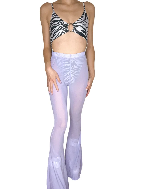 Fashion Pioneer Lilac Mesh Flares