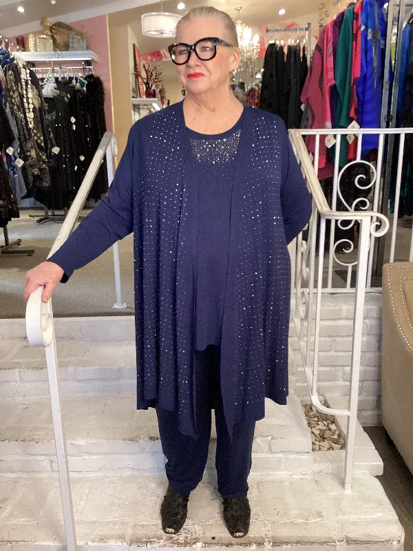 Comfy Dress PETITE CLAIR PANT -INDIGO