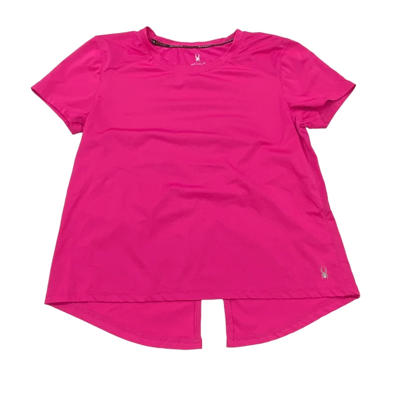 Cool Summer PINK ATHLETIC TOP SS by SPYDER Size:M