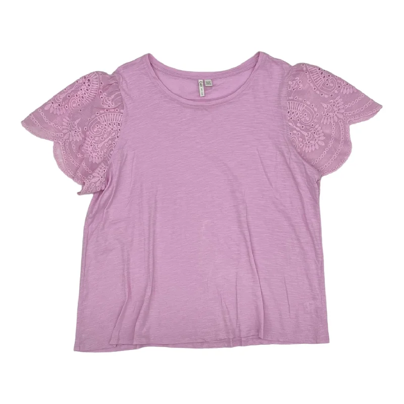 Street Fashion PINK TOP SS by CATO Size:1X