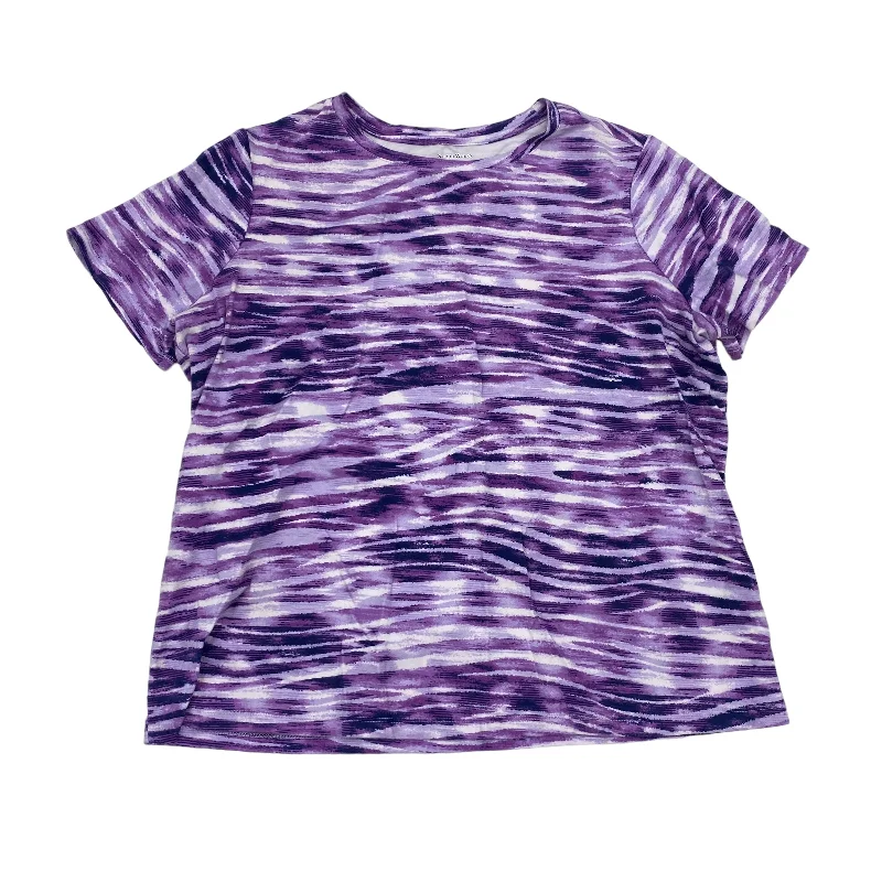 Quality Tailoring PURPLE TOP SS by STUDIO WORKS Size:1X