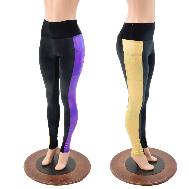 Wandering freely Three Color High Waist Side Pocket Leggings