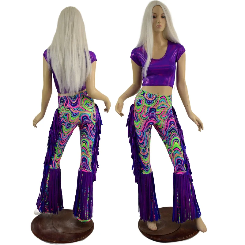 Classic Series Womens Bootcut Macho Pants with Gladiator Fringe (Top sold separately)