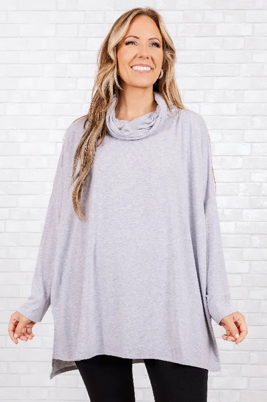 Light Fit Closer To Your Heart Top, Heather Grey