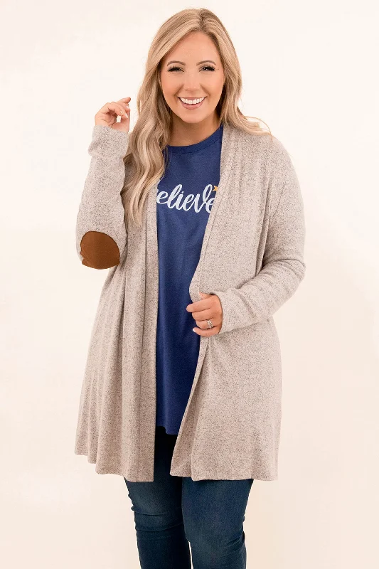 Sports And Leisure Cuddle Me In Warmth Cardigan, Beige