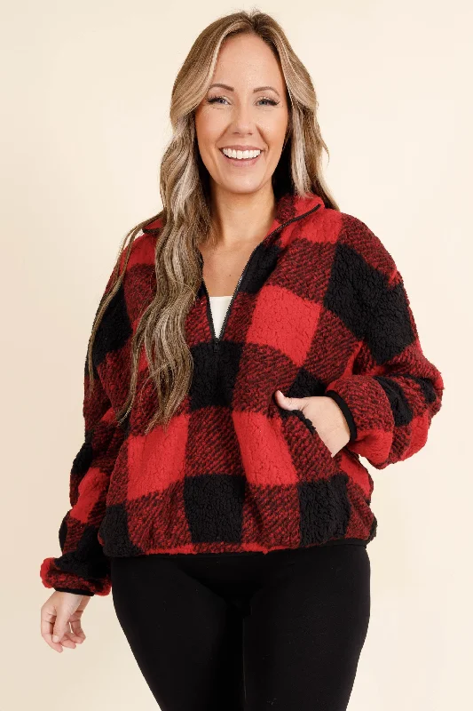 Light Dressing Infinite Memories Top, Red