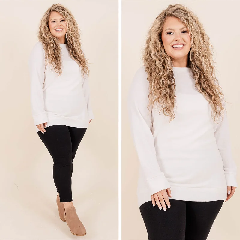 Versatile Itinerary Labor Of Love Top, Ivory