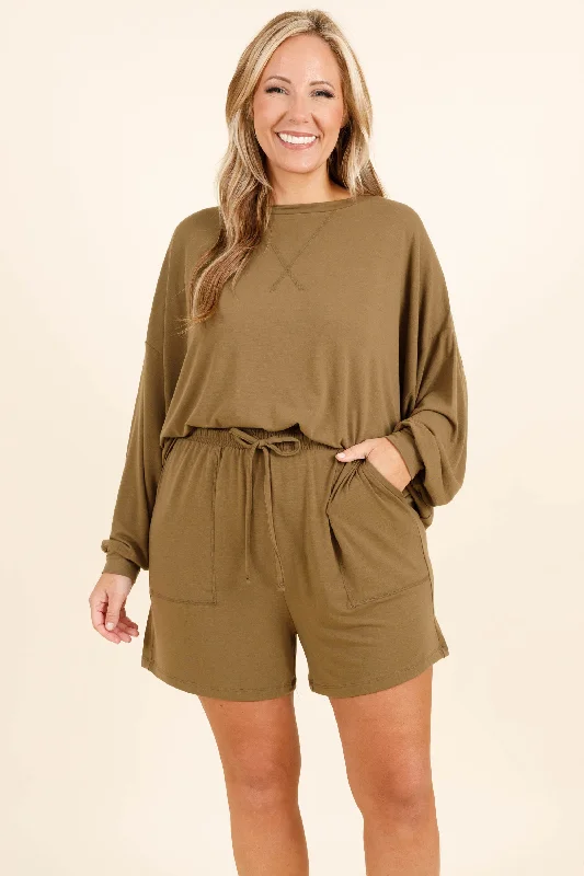 Soft Style Live, Love, Lounge Set, Dusty Olive
