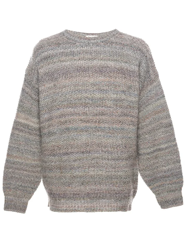 Casual And Casual Long Sleeved Jumper - L