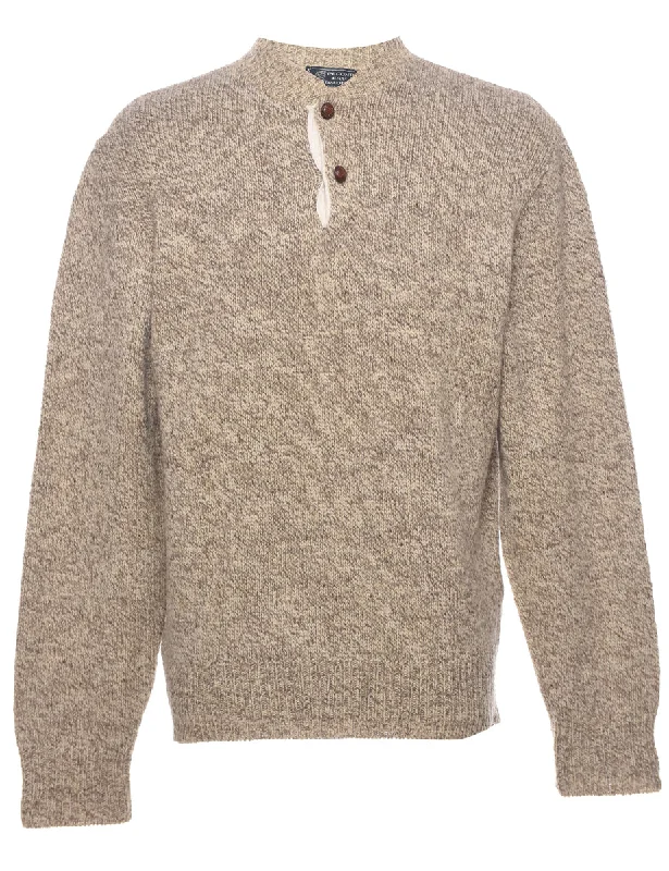 Lazy Style Long Sleeved Jumper - M