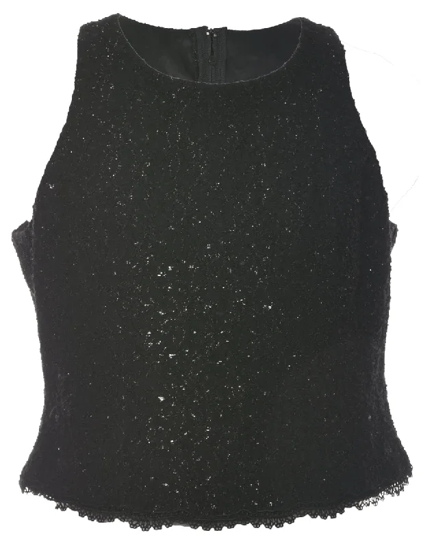 High-end Customization Lurex Evening Top - M
