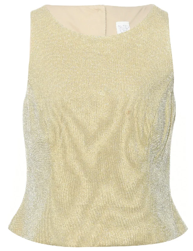 Dressing Tips Lurex Evening Top - M