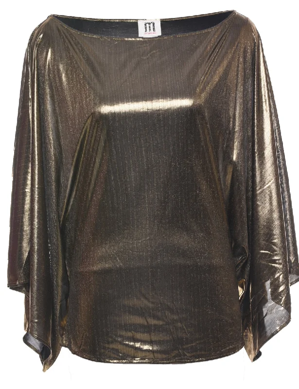 Luxury Classic Lurex Evening Top - S