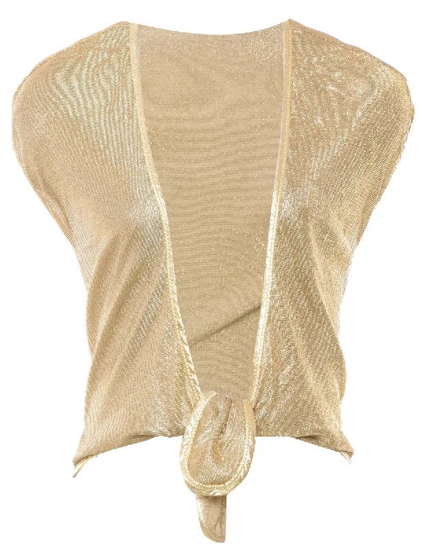 Exclusive Customization Lurex Evening Top - XS