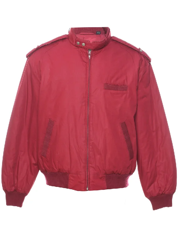 End Of The Year Maroon Jacket - XL