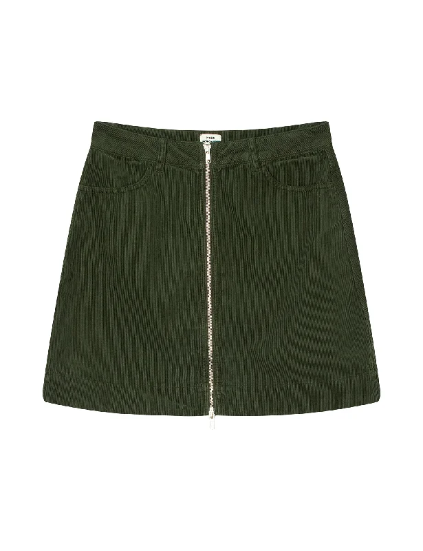 Artistic Temperament Mini Cord Riva Skirt, Rosin