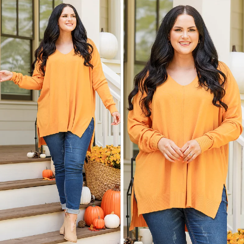 Minimal Comfort Miss Who I Was Sweater, Ash Mustard