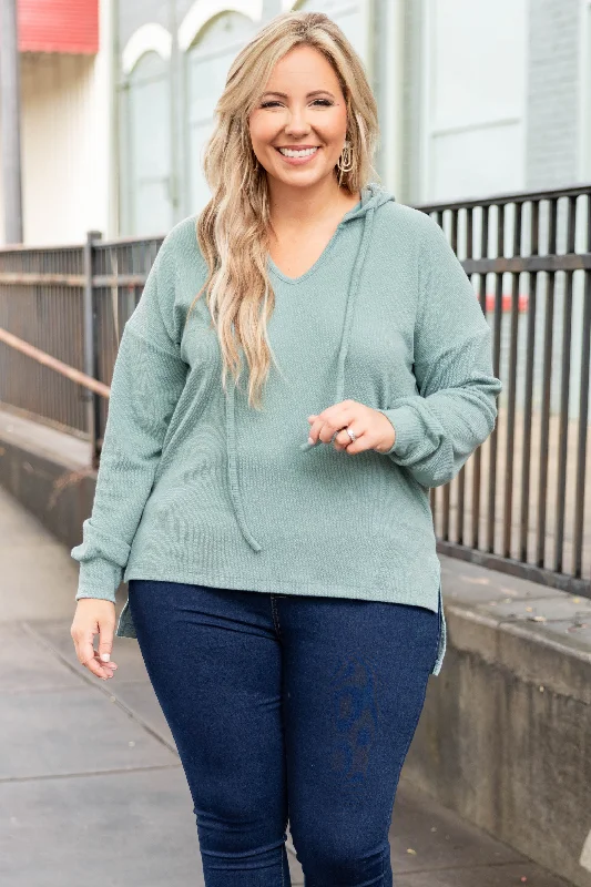 Fashion Selection Moment To Remember Top, Green