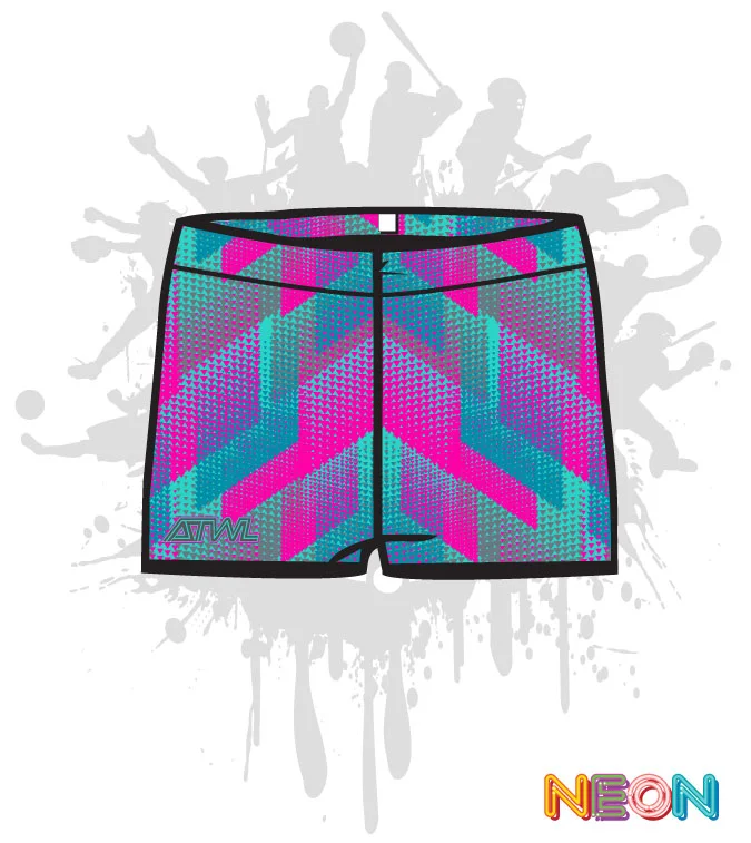 PURPLE/TEAL/PINK