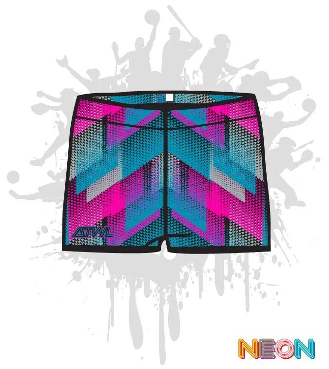 TEAL/PINK/BLACK
