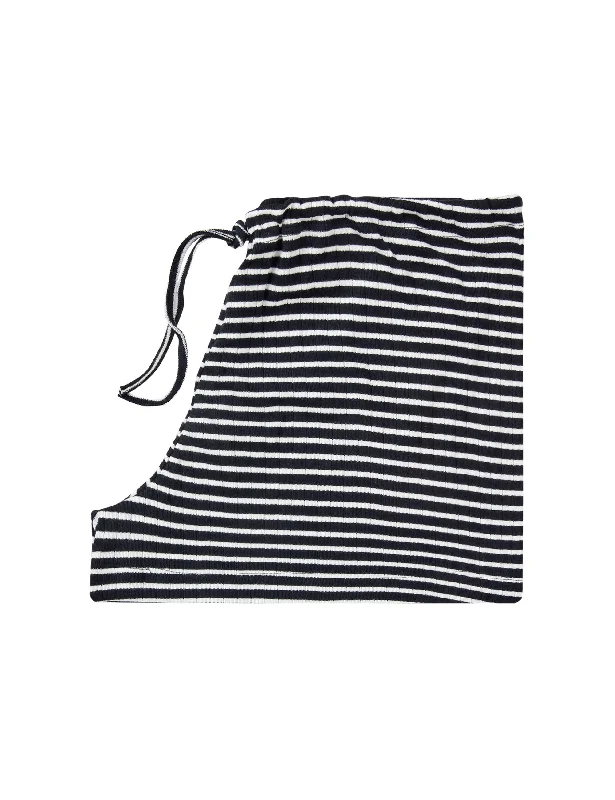 Leisure Travel NPS Nova Shorts NPS Stripes, Black/Ecru