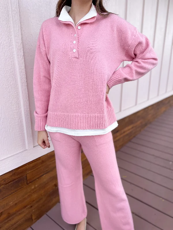 Fashion Innovation The Stan Soft Set-Pink
