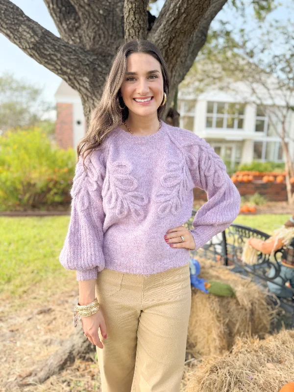 Practical Style The Sweeny Sweater-Lilac
