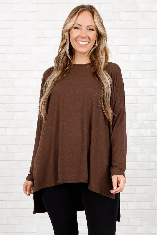 Effortless Outfits Time Well Spent Top, Americano