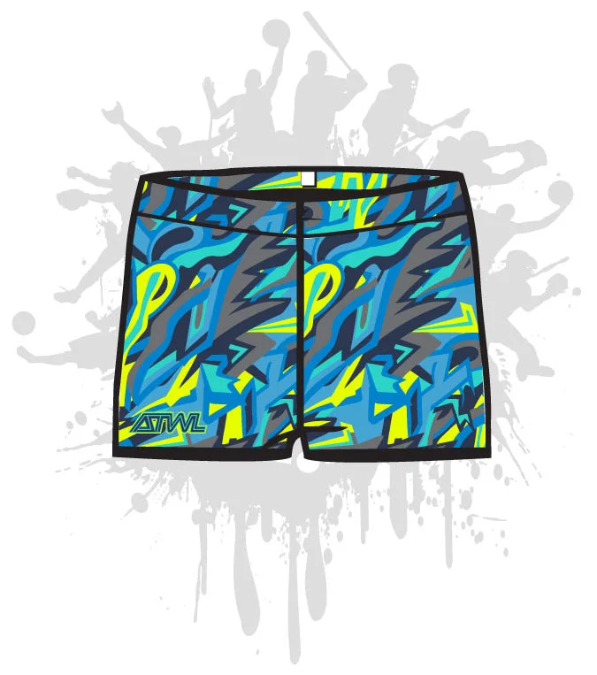 Cozy Lounge Wear Wild Women's Compression Shorts